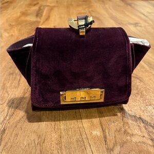 Zac Posen Eartha Wrislet Vineyard Velvet